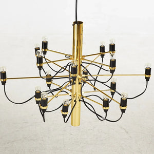 Modern Multi-Light Chandelier – Contemporary Ceiling Fixture for Large Spaces