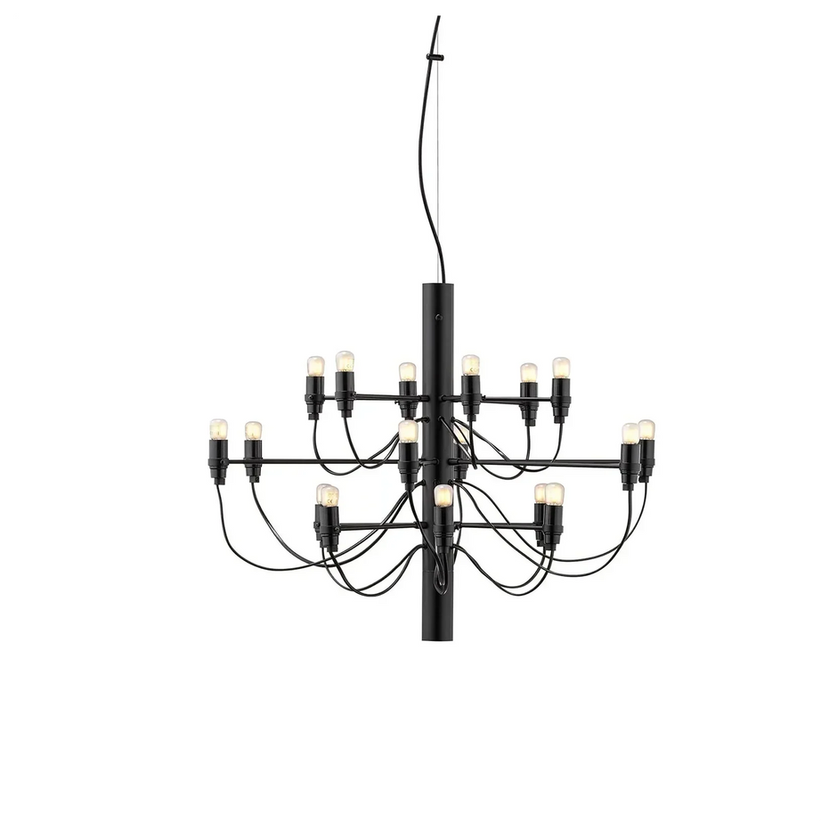 Modern Multi-Light Chandelier – Contemporary Ceiling Fixture for Large Spaces
