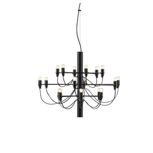 Modern Multi-Light Chandelier – Contemporary Ceiling Fixture for Large Spaces