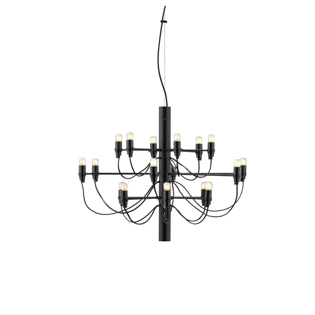 Modern Multi-Light Chandelier – Contemporary Ceiling Fixture for Large Spaces