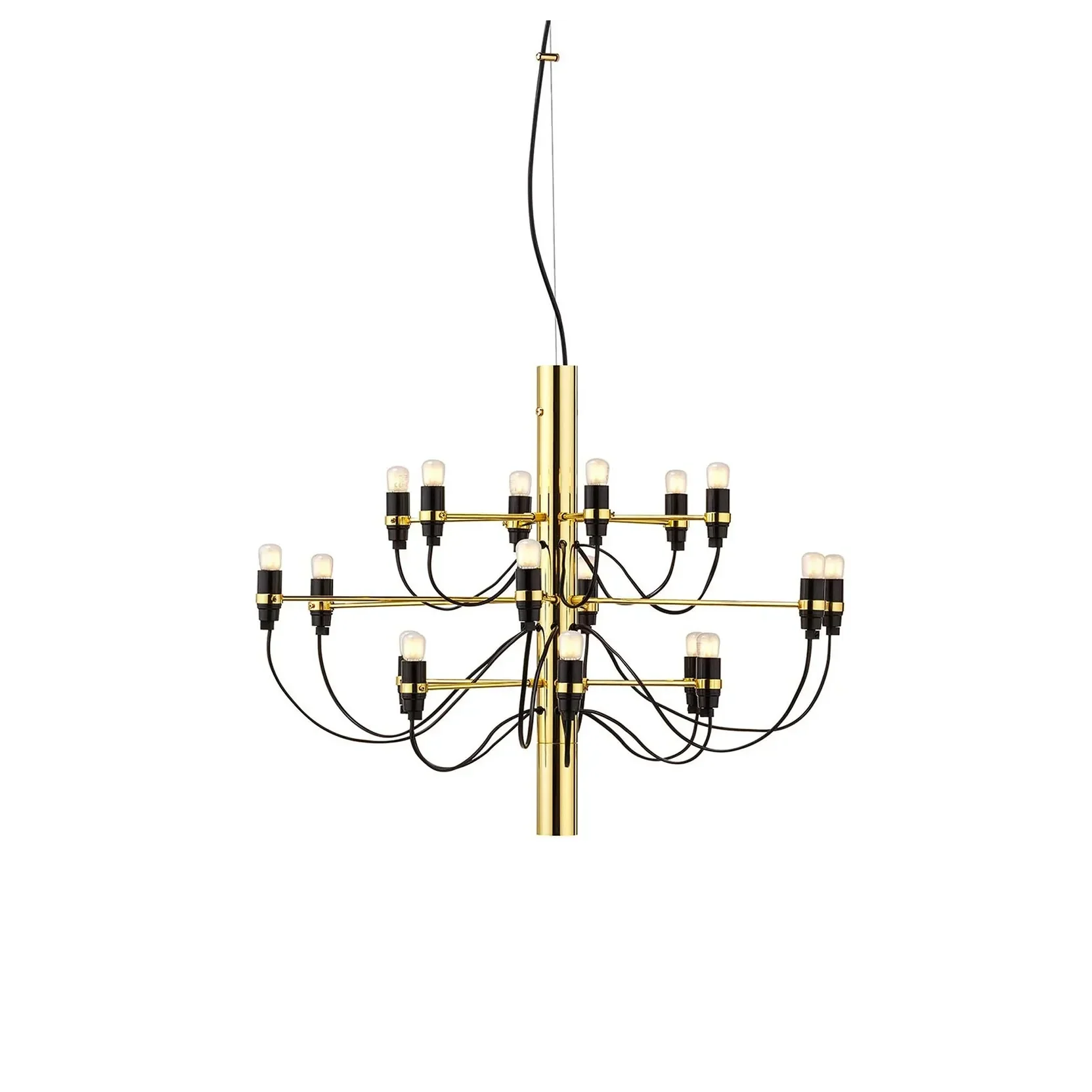 Modern Multi-Light Chandelier – Contemporary Ceiling Fixture for Large Spaces