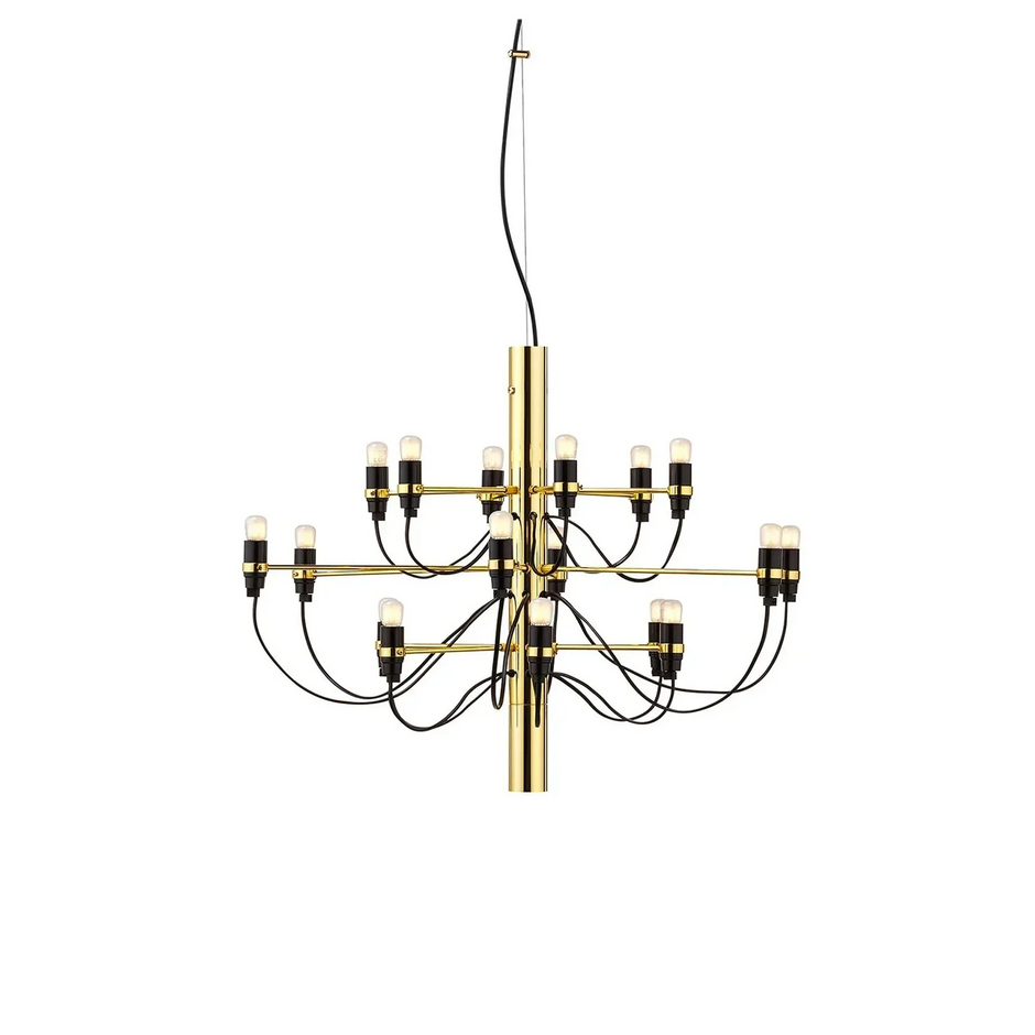 Modern Multi-Light Chandelier – Contemporary Ceiling Fixture for Large Spaces