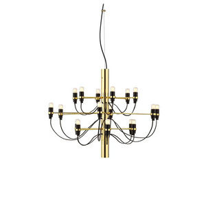 Modern Multi-Light Chandelier – Contemporary Ceiling Fixture for Large Spaces