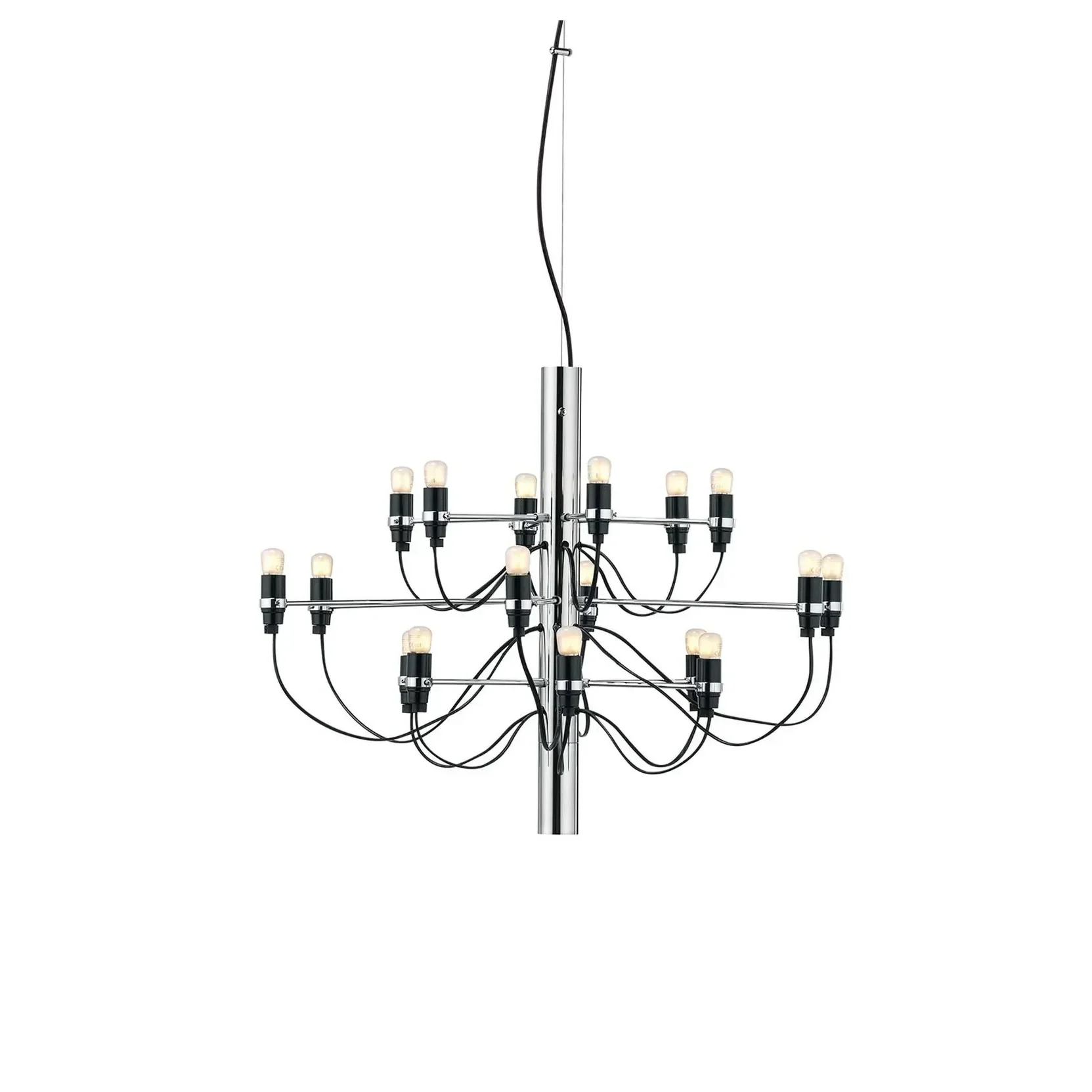 Modern Multi-Light Chandelier – Contemporary Ceiling Fixture for Large Spaces