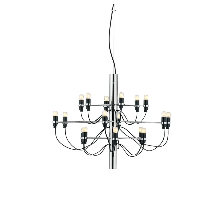 Modern Multi-Light Chandelier – Contemporary Ceiling Fixture for Large Spaces