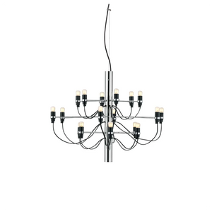 Modern Multi-Light Chandelier – Contemporary Ceiling Fixture for Large Spaces
