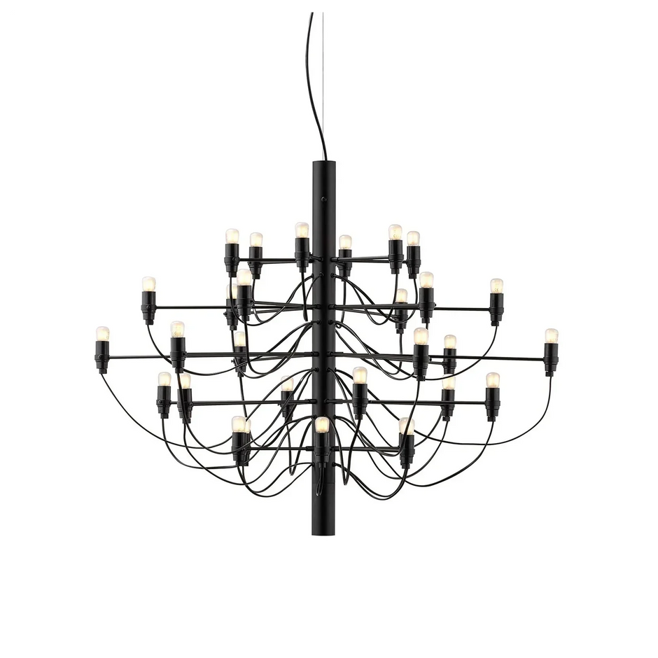 Modern Multi-Light Chandelier – Contemporary Ceiling Fixture for Large Spaces