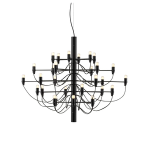 Modern Multi-Light Chandelier – Contemporary Ceiling Fixture for Large Spaces