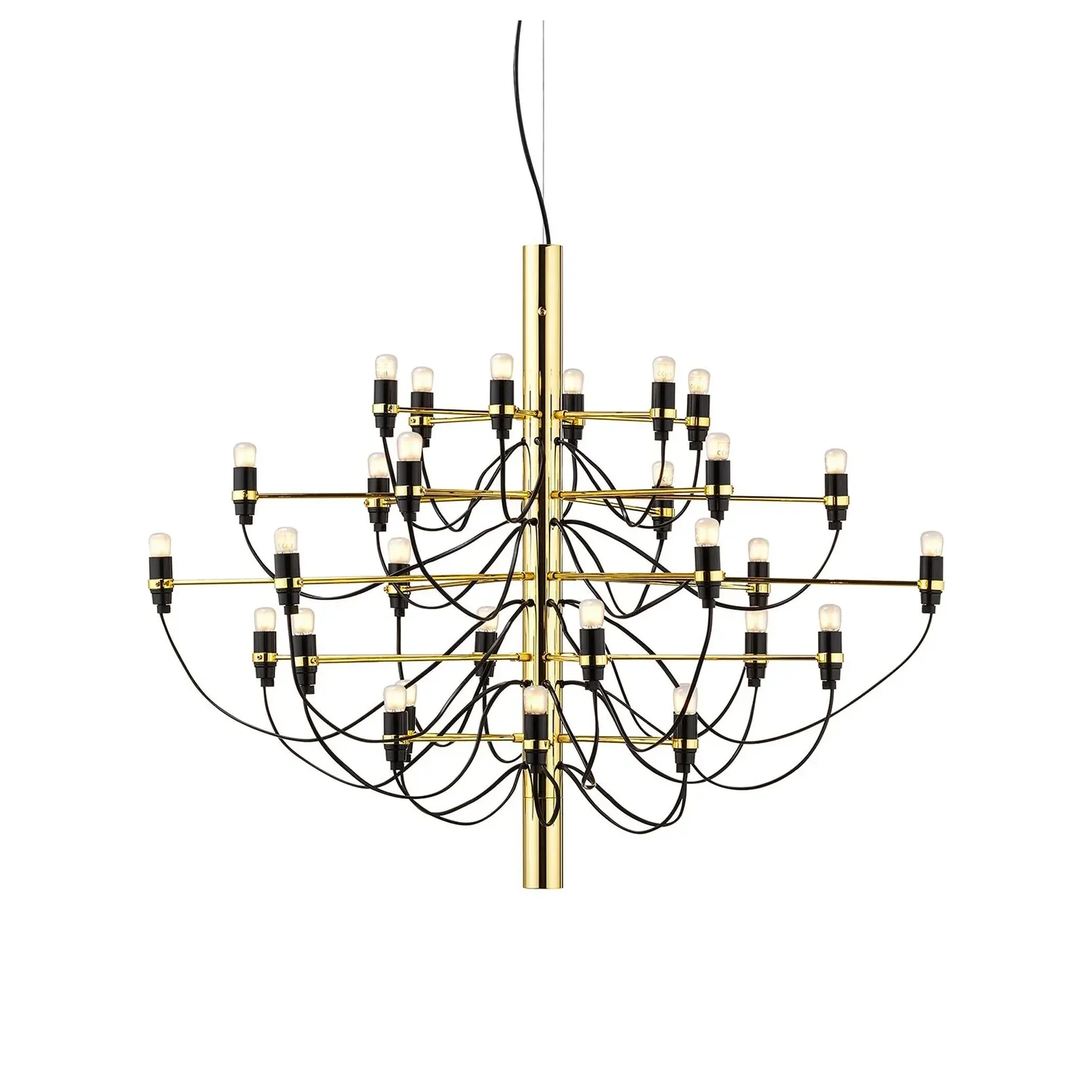 Modern Multi-Light Chandelier – Contemporary Ceiling Fixture for Large Spaces