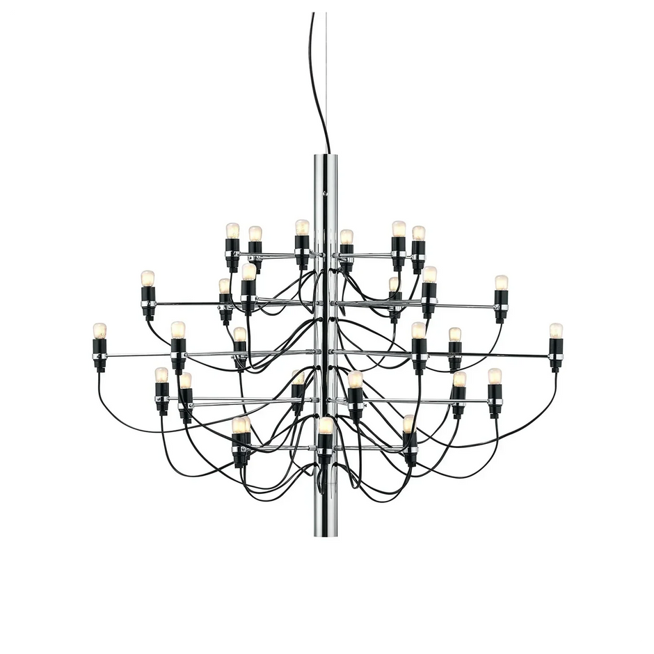 Modern Multi-Light Chandelier – Contemporary Ceiling Fixture for Large Spaces