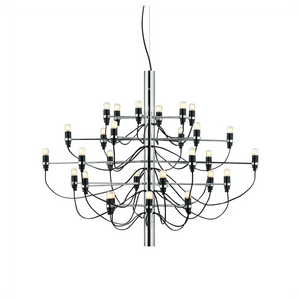 Modern Multi-Light Chandelier – Contemporary Ceiling Fixture for Large Spaces