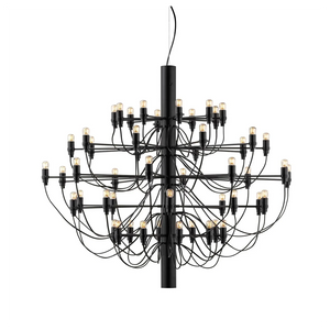 Modern Multi-Light Chandelier – Contemporary Ceiling Fixture for Large Spaces