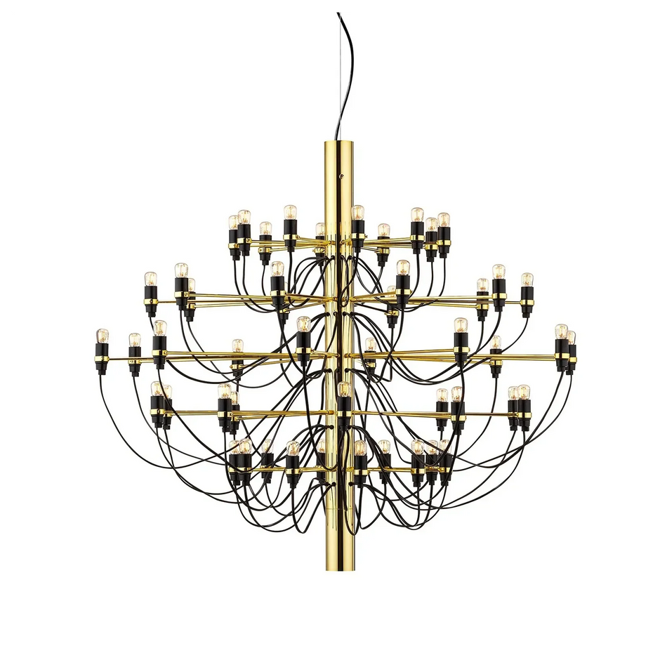 Modern Multi-Light Chandelier – Contemporary Ceiling Fixture for Large Spaces