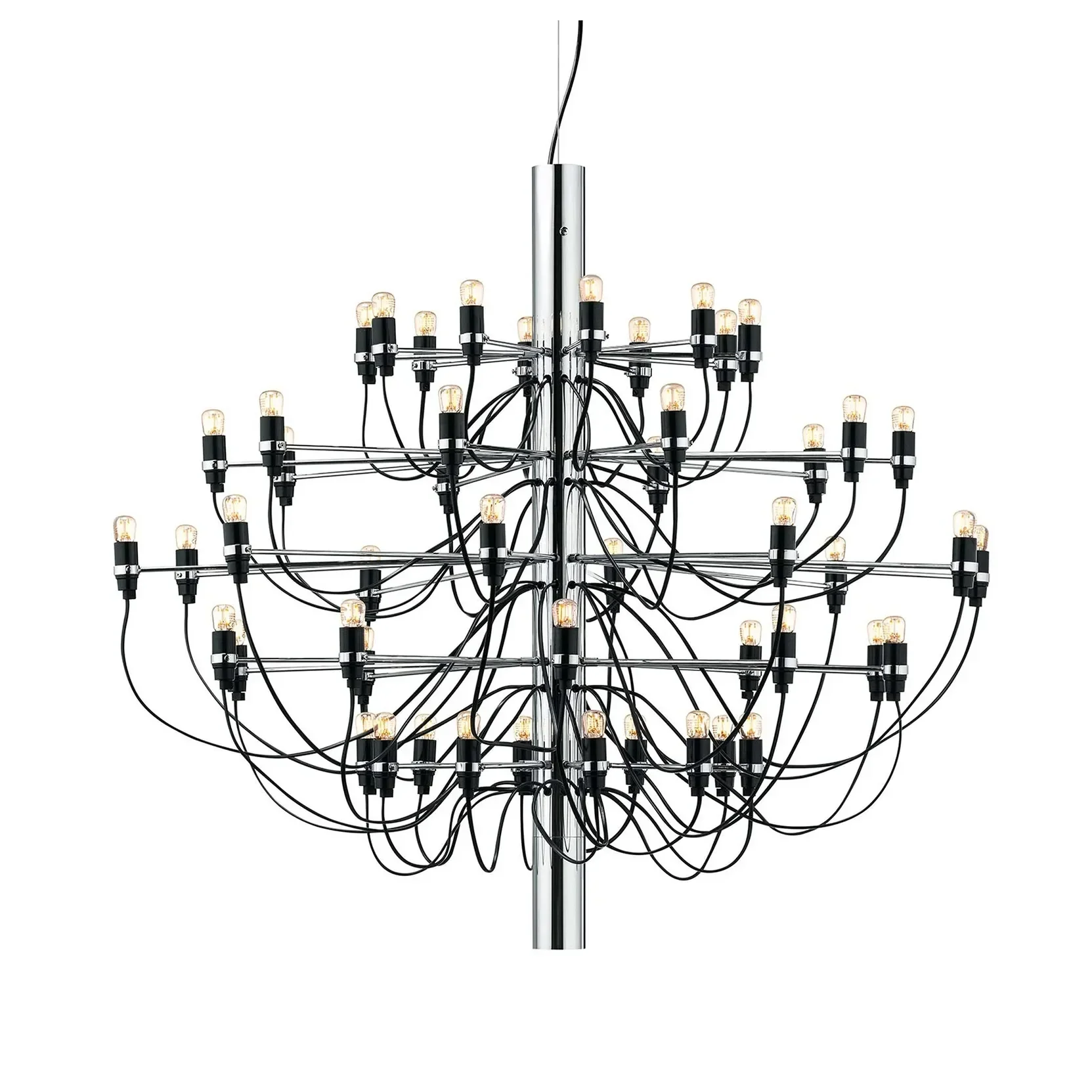 Modern Multi-Light Chandelier – Contemporary Ceiling Fixture for Large Spaces