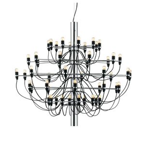 Modern Multi-Light Chandelier – Contemporary Ceiling Fixture for Large Spaces