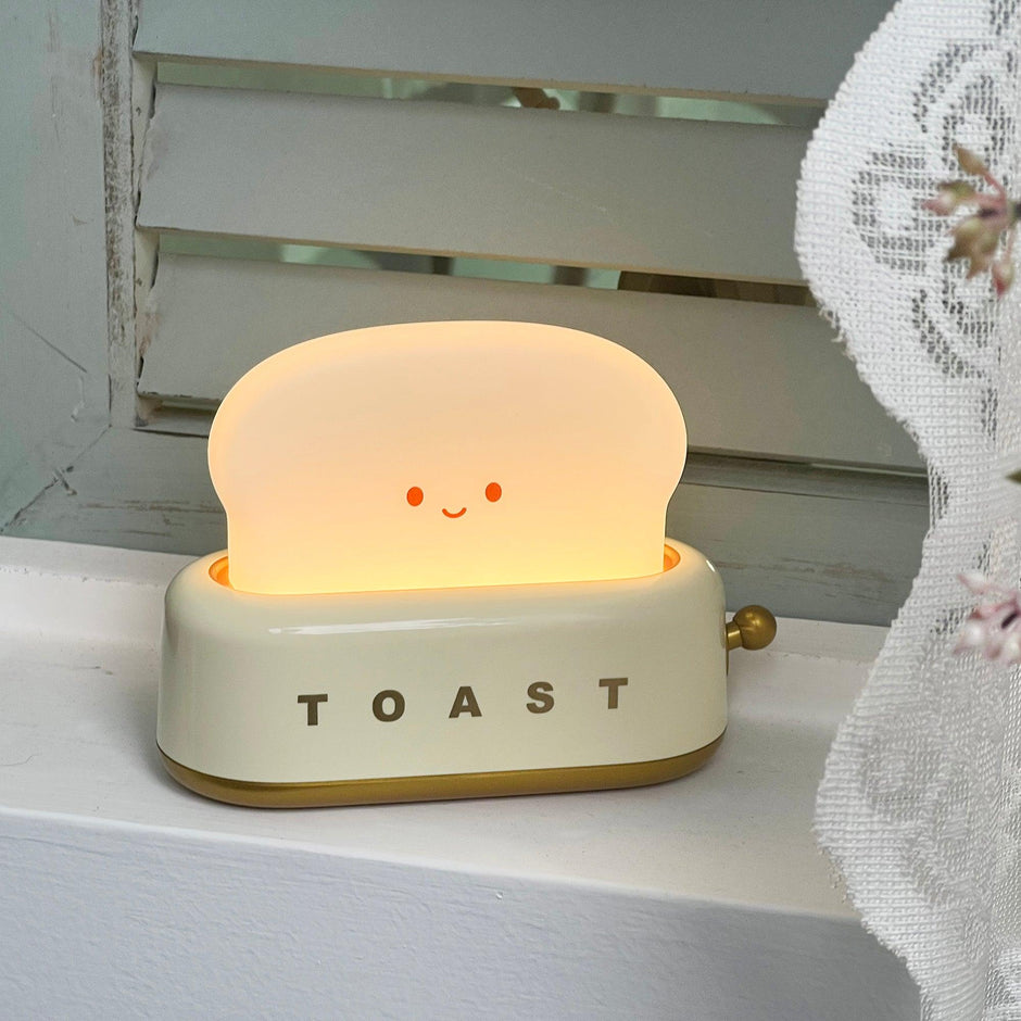 Charming Toaster Table Lamp (built-in battery)