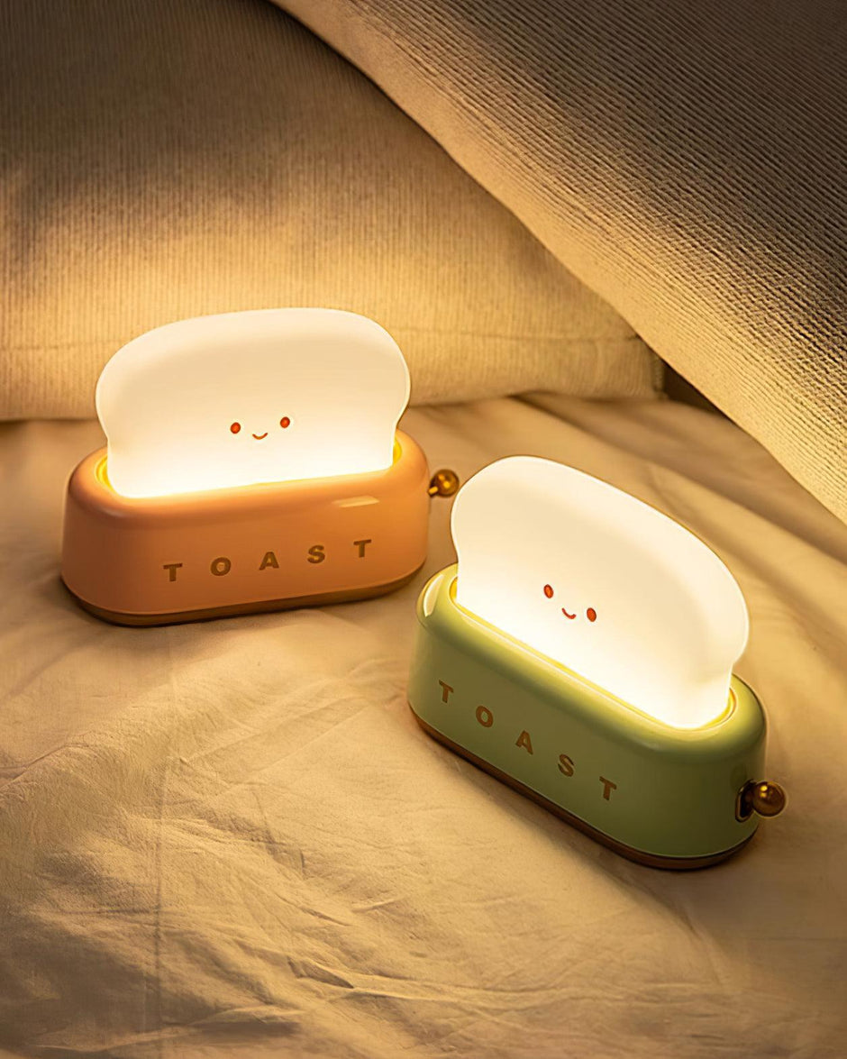 Charming Toaster Table Lamp (built-in battery)