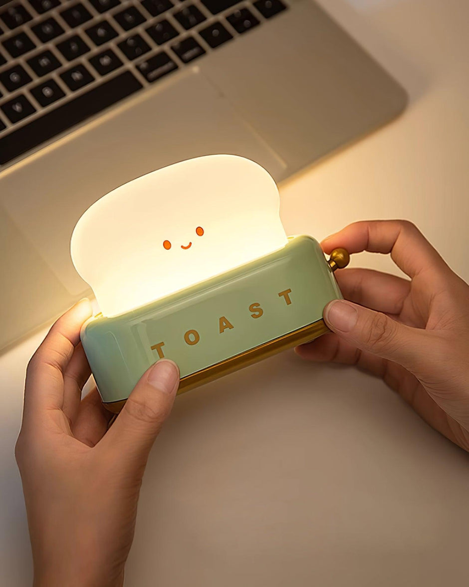 Charming Toaster Table Lamp (built-in battery)
