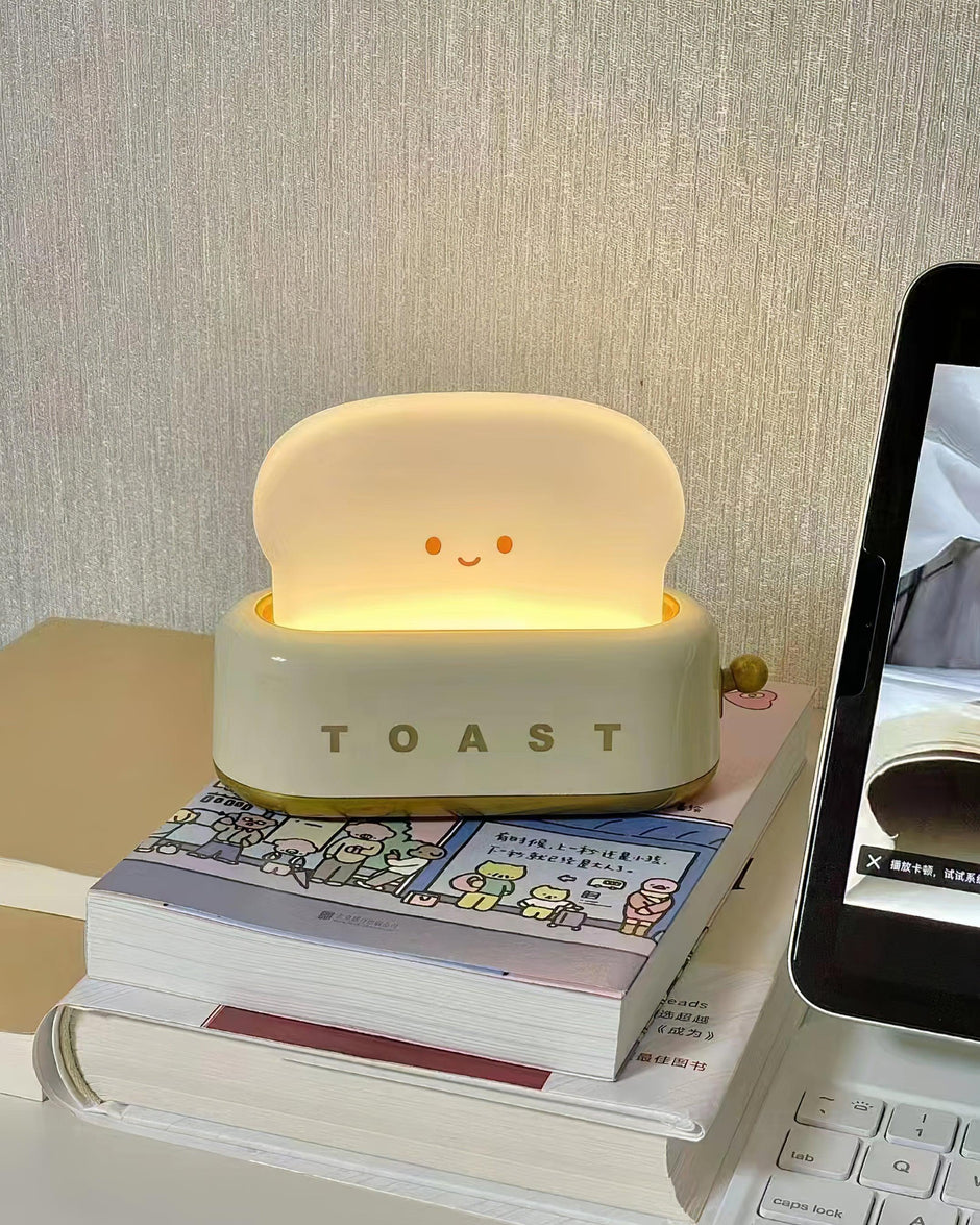 Charming Toaster Table Lamp (built-in battery)