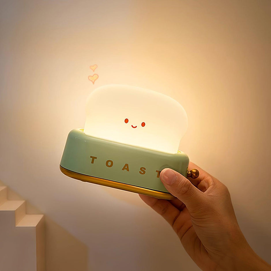 Charming Toaster Table Lamp (built-in battery)