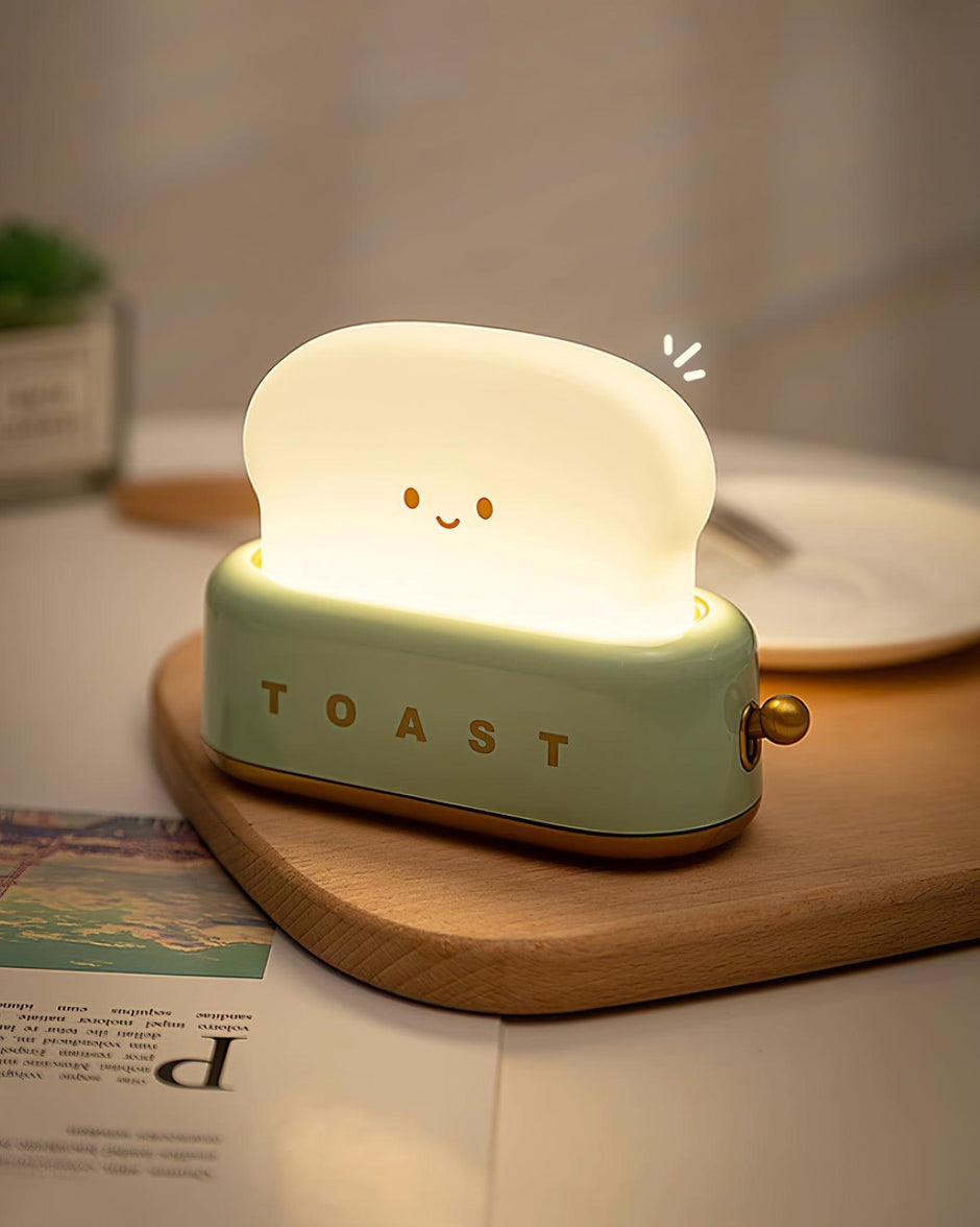 Charming Toaster Table Lamp (built-in battery)