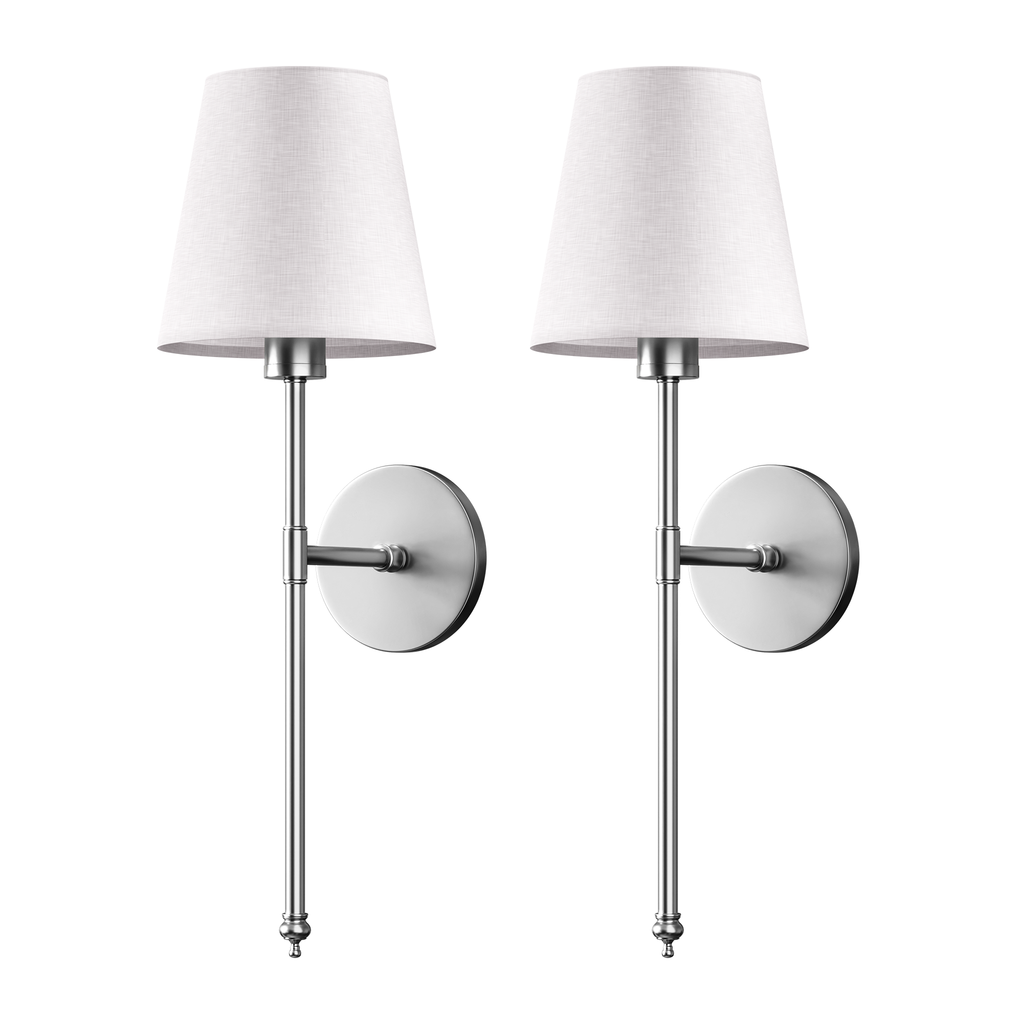 Wall lamp Wireless with Rechargeable Bulbs  (SET OF 2)