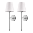 Wall lamp Wireless with Rechargeable Bulbs  (SET OF 2)