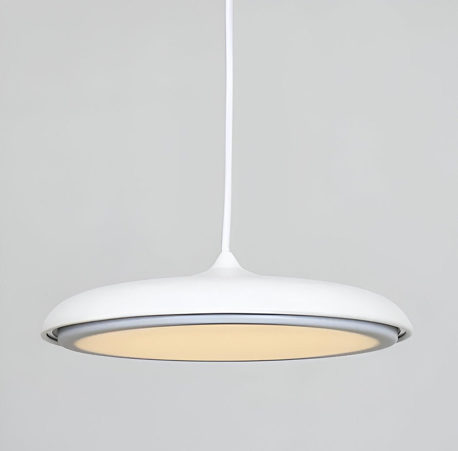 Elegant Disc Pendant Lamp – Nordic-Inspired Acrylic Ceiling Light