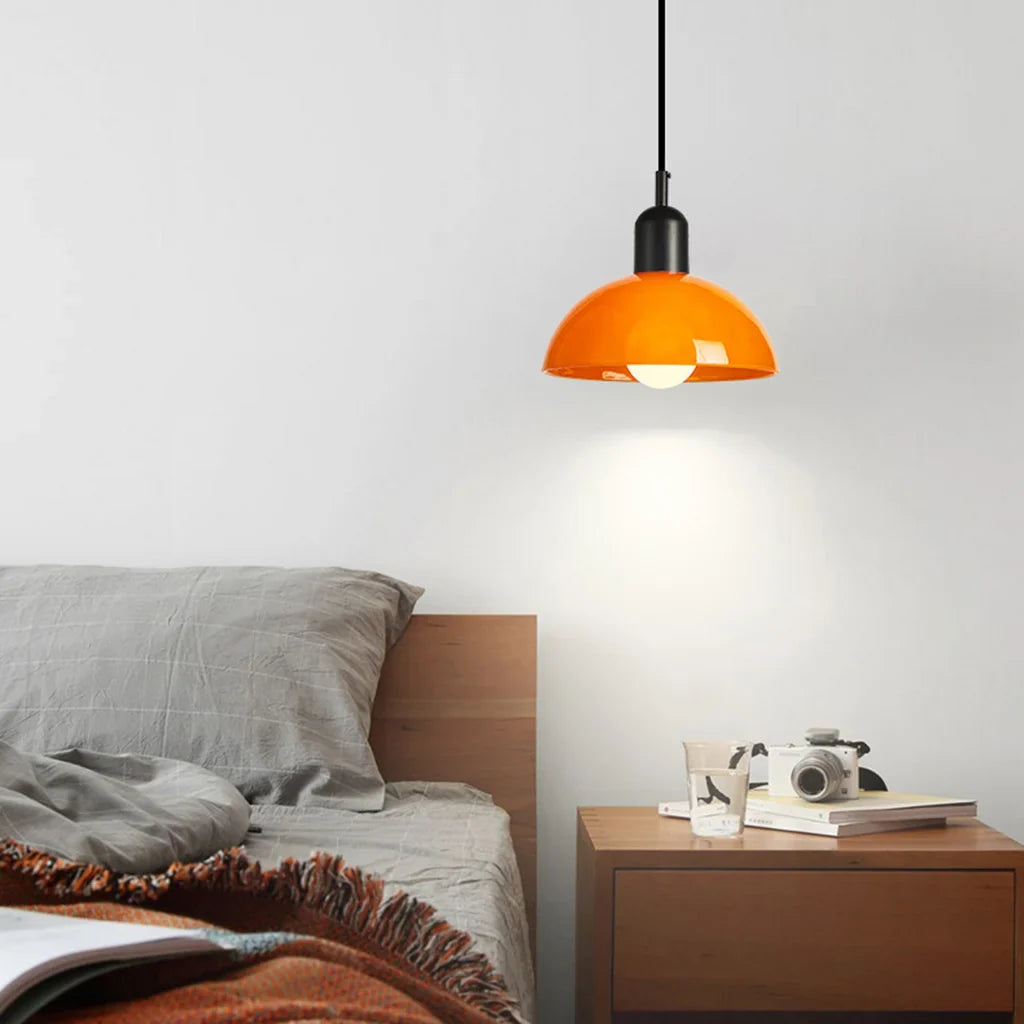 Minimalist Bowl Ceiling Light – Vibrant Pendant for Modern and Classic Interiors
