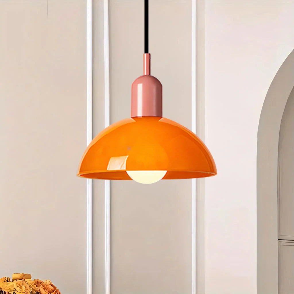 Minimalist Bowl Ceiling Light – Vibrant Pendant for Modern and Classic Interiors