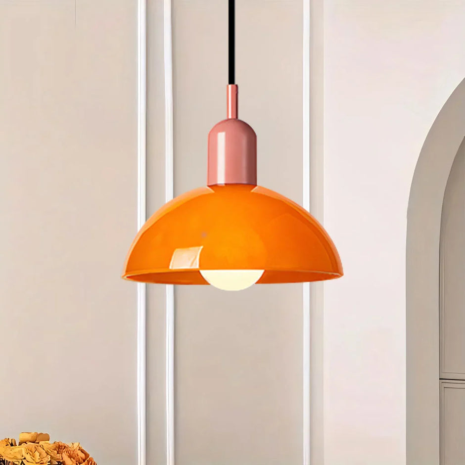 Minimalist Bowl Ceiling Light – Vibrant Pendant for Modern and Classic Interiors
