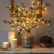 Twinkling Tree Fairy Light Olive Vine, Twinkling Tree Olive Vine, 6ft