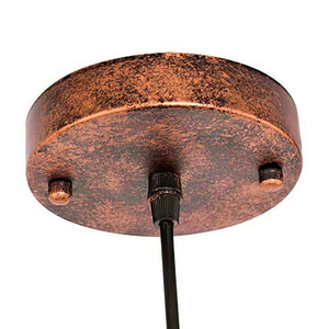 Ceiling Light Rustic Copper Pendant Light