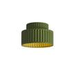 Ceiling Light Cream Style Vintage Drum Semi Flush Mount