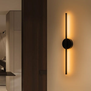 Elegant LED Wall Sconce – Warm White Linear Light for Modern Interiors