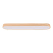 Ceiling Lights Flush Mount With Wood Accent Oval Shape Led