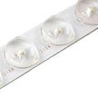 Oval Led Ceiling Light Flush Mount With Wood Accent