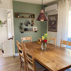 Ceiling Light Rustic Copper Pendant Light