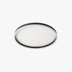 Black Minimalist Round Ceiling Light for Bedroom - MOSKBITE