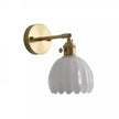 Retro Wall Lamp Flower Bud Tulip Glass