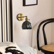 Retro Wall Lamp Flower Bud Tulip Glass