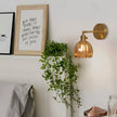 Retro Wall Lamp Flower Bud Tulip Glass