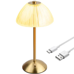 Modern LED Table Lamp USB Rechargeable Lamp Dimmable Bar Night Light Cordless