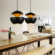 3X Black Pendant Light Bar Lamp – Modern Kitchen Ceiling Lights, Dining Room Chandelier Lighting