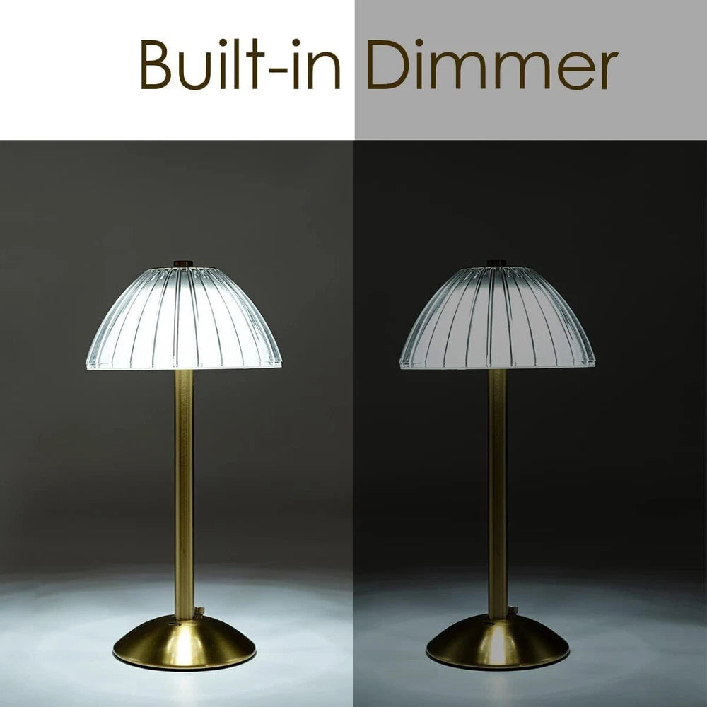 Modern LED Table Lamp USB Rechargeable Lamp Dimmable Bar Night Light Cordless