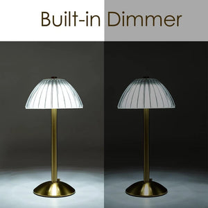 Modern LED Table Lamp USB Rechargeable Lamp Dimmable Bar Night Light Cordless