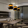 3X Black Pendant Light Bar Lamp – Modern Kitchen Ceiling Lights, Dining Room Chandelier Lighting