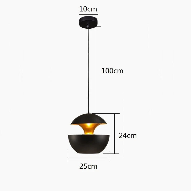 3X Black Pendant Light Bar Lamp – Modern Kitchen Ceiling Lights, Dining Room Chandelier Lighting