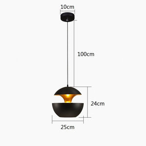 3X Black Pendant Light Bar Lamp – Modern Kitchen Ceiling Lights, Dining Room Chandelier Lighting