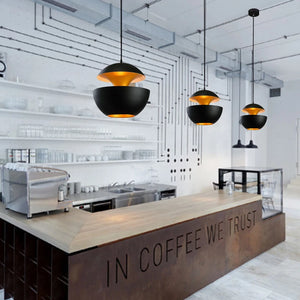 3X Black Pendant Light Bar Lamp – Modern Kitchen Ceiling Lights, Dining Room Chandelier Lighting